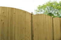 Convex Featherboard Panels Treated