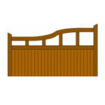 Arched Half-Boarded