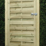 Arched Top Square Horizontal Gate 1.8m High x 0.9m Wide