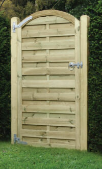 Arched Top Square Horizontal Gate 1.8m High x 0.9m Wide