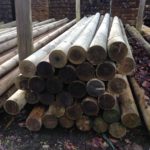 Treated Machined Pole