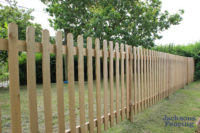Palisade Panels Treated