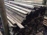 Treated Machined Split Rail