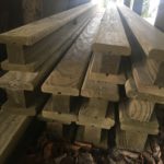 Treated Slotted Timber Posts 25 Year Guarantee