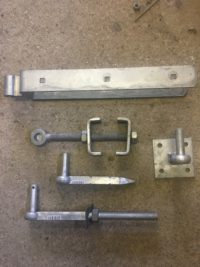 Hinges for Field Gates (3" thick) Galvanised