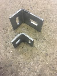 Angle Cleats Galvanised Finish